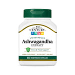 21st Century Healthcare Ashwagandha Extract 500 mg, 60 Capsules