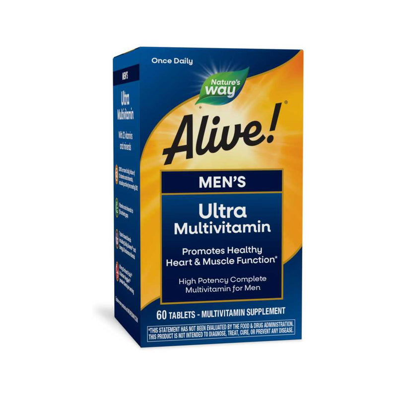 Nature's Way Alive! Men's Daily Ultra Multivitamin Tablets