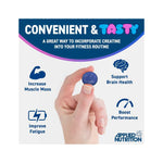 Applied Nutrition Creatine Gummies - 3000mg Creatine Monohydrate per Serving - 80 Chewable Vegan Gummies for Strength, Power & Recovery (20 Servings) (Blue Raspberry)