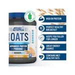 Applied Nutrition Critical Whey High Level Protein Oats Porridge, 3kg, 50 Servings