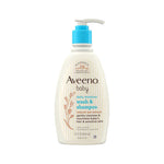 Aveeno Baby Daily Moisture Gentle Body Wash & Shampoo With Natural Oat Extract 12oz