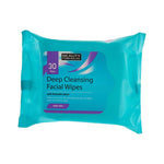 Beauty Formulas Deep Cleansing Facial Wipes, 30 Wipes