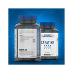 Applied Nutrition Creatine 3000 - Creatine Monohydrate Capsules 3000mg Per Serving, High Strength Supplement, Increases Physical Performance (120 Capsules - 30 Servings)