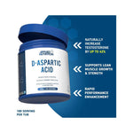 Applied Nutrition D-Aspartic Acid - Natural Booster for Enhanced Performance 300g - 100 Servings
