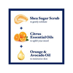 Dr Teal's Shea Sugar Body Scrub, Citrus with Essential Oils & Vitamin C, 538g