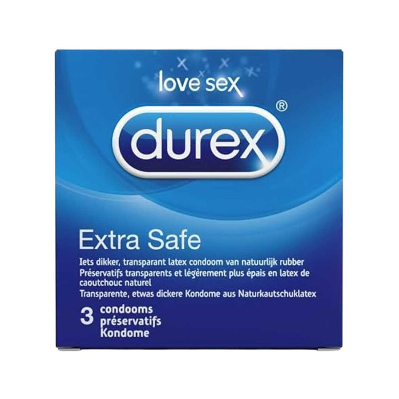 Durex Extra Safe, 3 Condoms