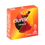 Durex Feels, 3 Condoms (Packaging May Vary)