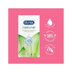 Durex Natural Lubricated Thin Condoms, 10 Count