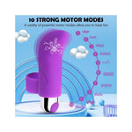 Silicone Rechargeable Finger Vibrator
