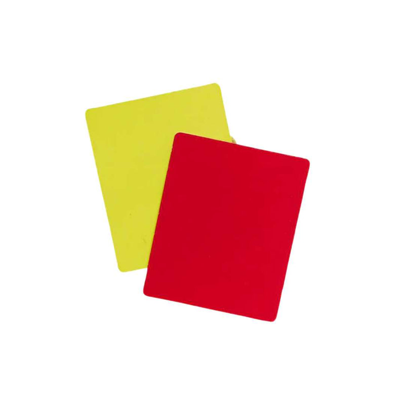 Set of Football Referee Cards - Yellow & Red