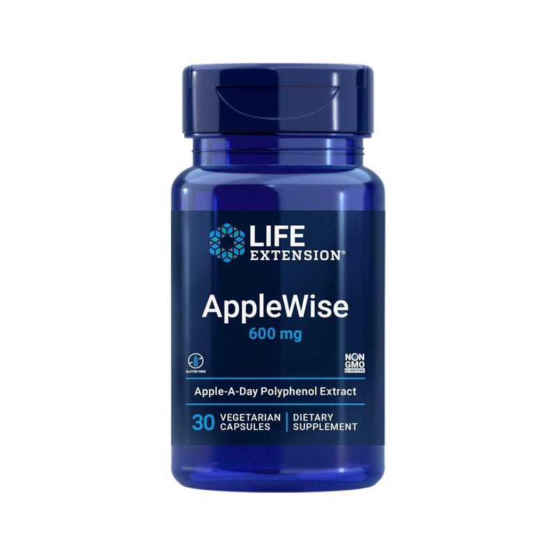 Life Extension AppleWise 600mg, 30 Vegetarian Capsules