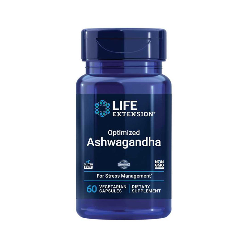 Life Extension Optimized Ashwagandha Extract, 60 Veggie Capsules