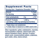 Life Extension Florassist Prebiotic Chewable (Strawberry) 1000mg, 60 Chewable Tablets