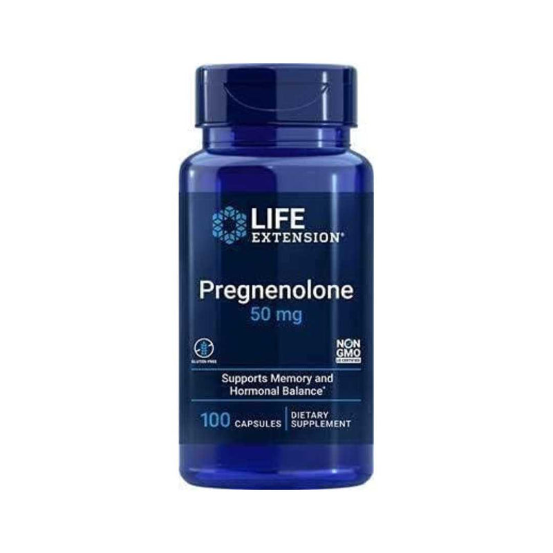 Life Extension Pregnenolone 50mg, 100 capsules