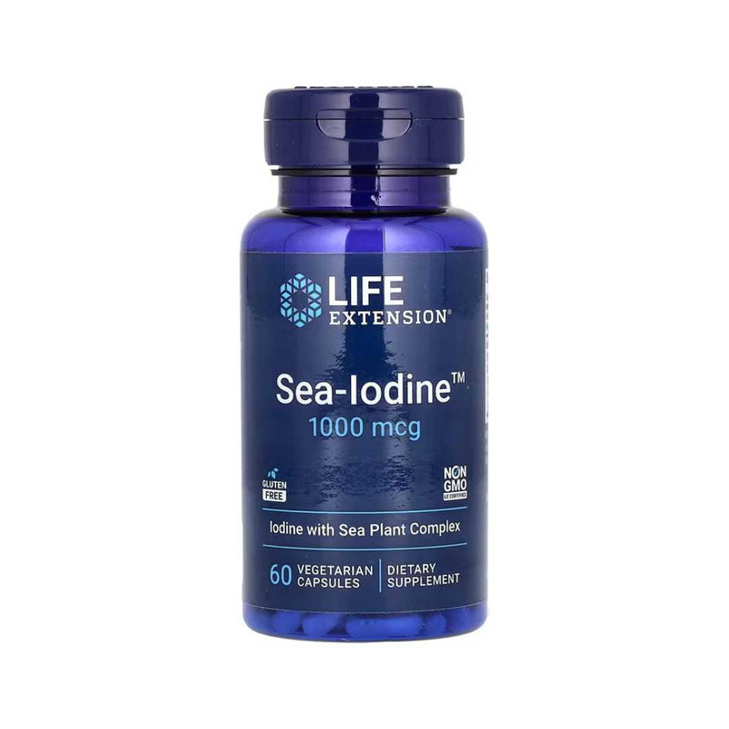 Life Extension Sea-Iodine 1,000 mcg, 60 Vegetarian Capsules