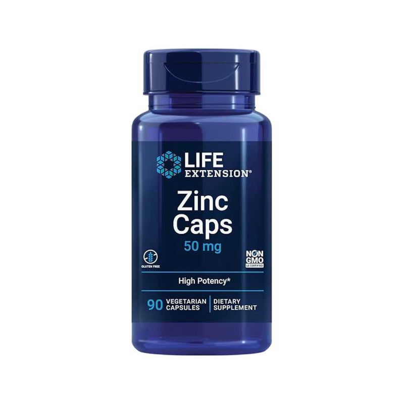 Life Extension Zinc 50mg, 90 Capsules