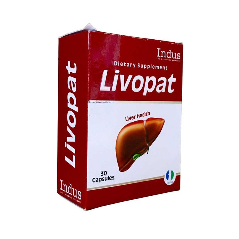 Indus Livopat Capsules, Liver Health, 30 Capsules