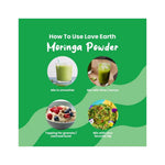 Love Earth Organic Moringa Leaf Powder 185g