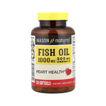 Mason Natural Fish Oil 1,000mg Softgels