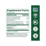 MegaFood Blood Builder Vegan Iron Supplement with Vitamin C, 60 Tablets