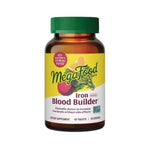 MegaFood Blood Builder Vegan Iron Supplement with Vitamin C, 60 Tablets