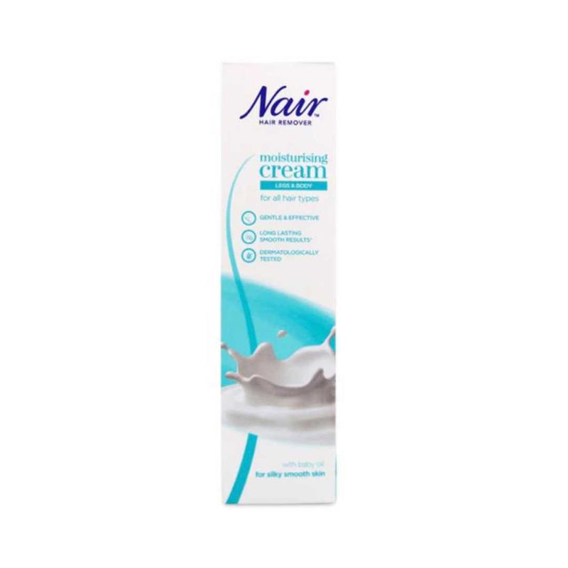 Nair Moisturizing Legs & Body Hair Remover Cream, 100ml
