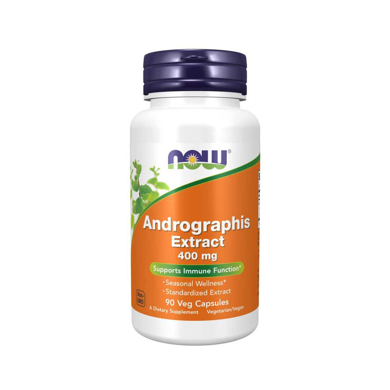 Now Andrographis Extract 400mg (Standardized Extract), 90 Veg Capsules