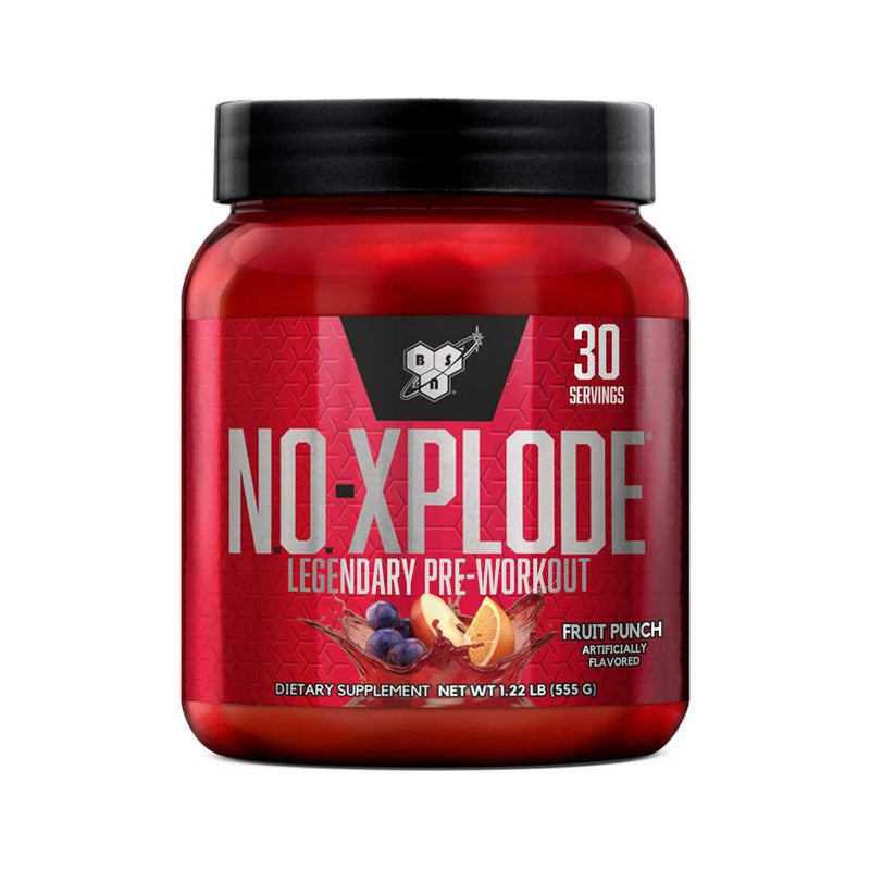 BSN N.O.-XPLODE Pre Workout Powder, Explosive Energy Blend, 30 Servings