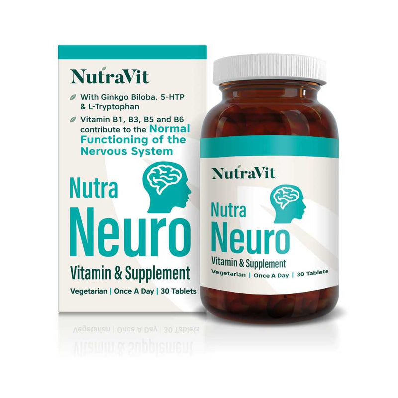 Nutravit Nutra Neuro Tablets, 30 Count