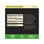 Optimum Nutrition, Micronized Creatine Powder, Unflavored 60 Servings