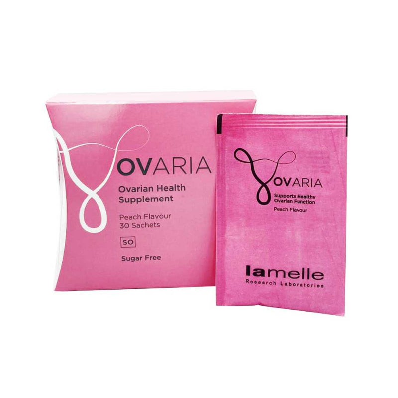 Ovaria Ovarian Health Supplements, Peache Flavor, 30 Sachets