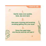 Simple Instant Glow Biodegradable Wipes, 20 Wipes