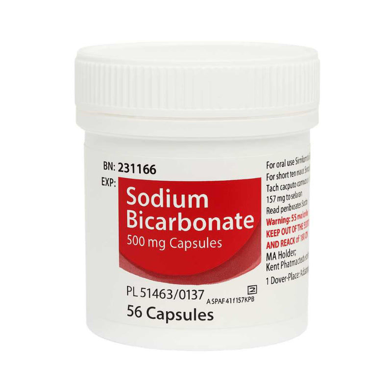 Sodium Bicarbonate High Strength Capsules, 56 Capsules