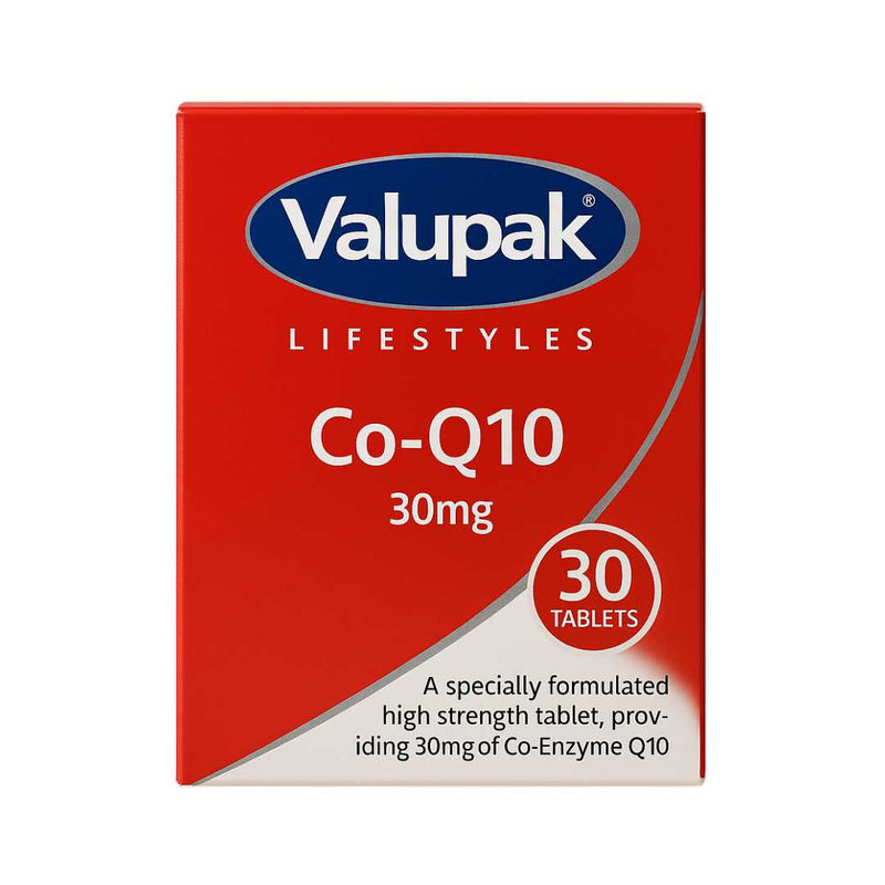 Valupak Co-Q10 30mg, 30 Tablets