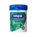Valupak Herbals Cranberry 2000mg, 30 Tablets