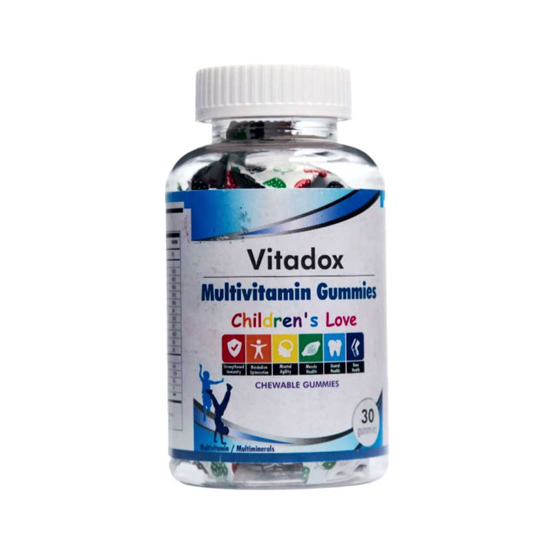 Vitadox Multivitamin, 30 Chewable Gummies, Children's Love