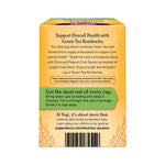 Yogi Organic Kombucha Green Tea With Immune Support, 16 Tea Bags