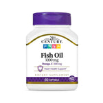 21st Century Fish Oil 1000mg 60 Softgels