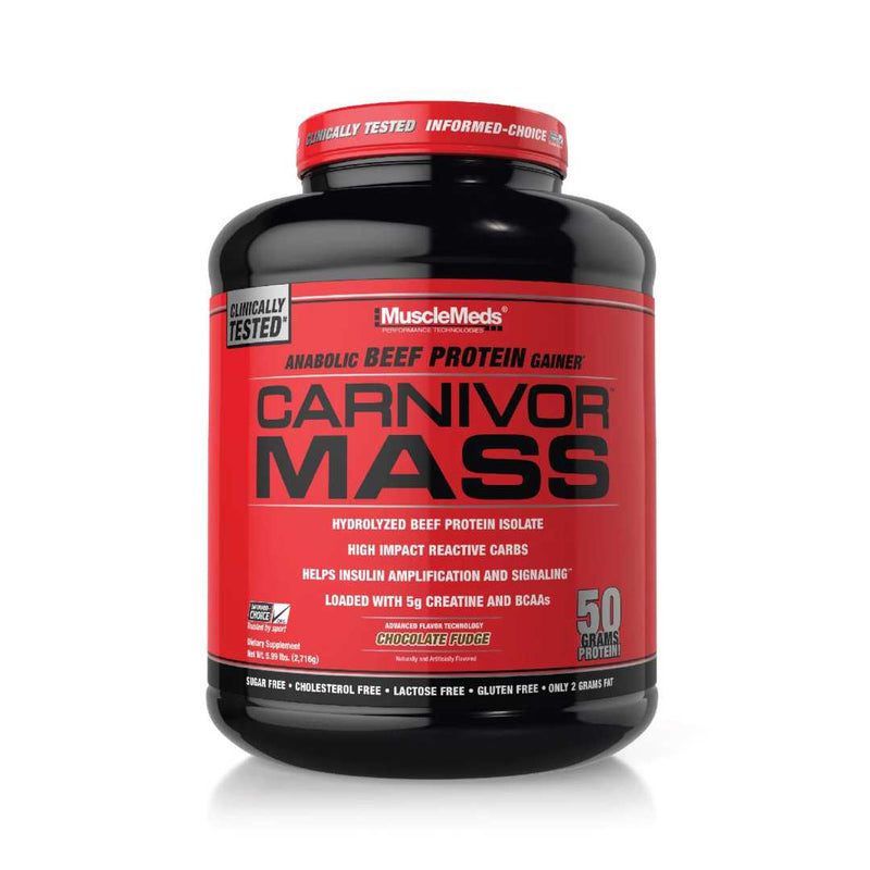 MuscleMeds Carnivor Mass Protein Gainer 6Lbs