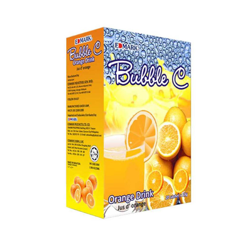 Edmark Bubble C Orange Drink20 Sachets