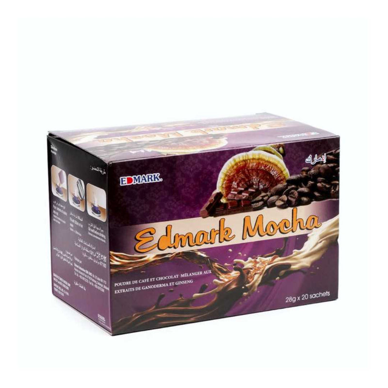 Edmark Mocha With Chocolate Coffee Beverage 20 Sachets