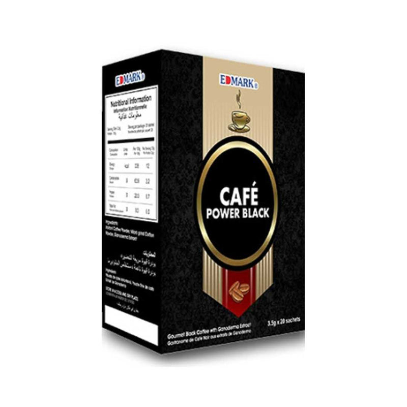 Edmark Power Black Coffee 20 Sachets