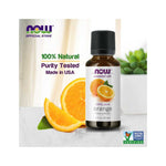 Now 100% Pure Orange Essential Oil 30ml