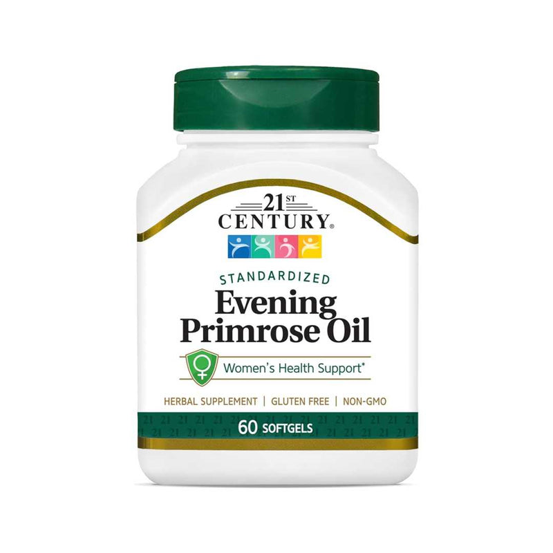 21st Century Evening Primrose Oil Softgels, 60 Count