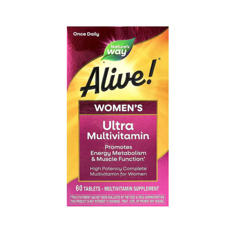 Nature's Way, Alive!, Women's Ultra Multivitamin, 60 Tablets