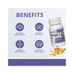 HealthAid Omega-3 Fish Oil With Vitamin E, 30 Capsules