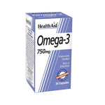 HealthAid Omega-3 Fish Oil With Vitamin E, 30 Capsules