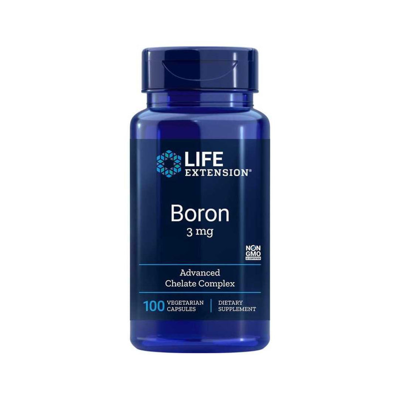 Life Extension Boron 3mg, 100 vegetarian capsules