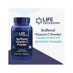 Life Extension Buffered Vitamin C High Dose, 454g Vegan Powder