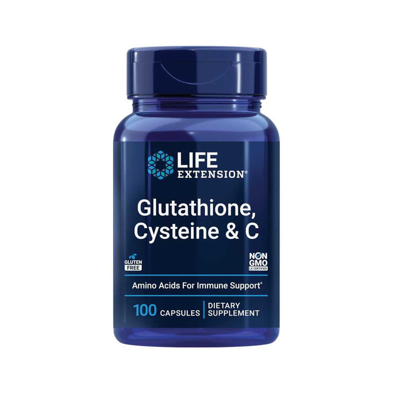 Life Extension Glutathione, Cysteine & C, 100 Veggie Caps